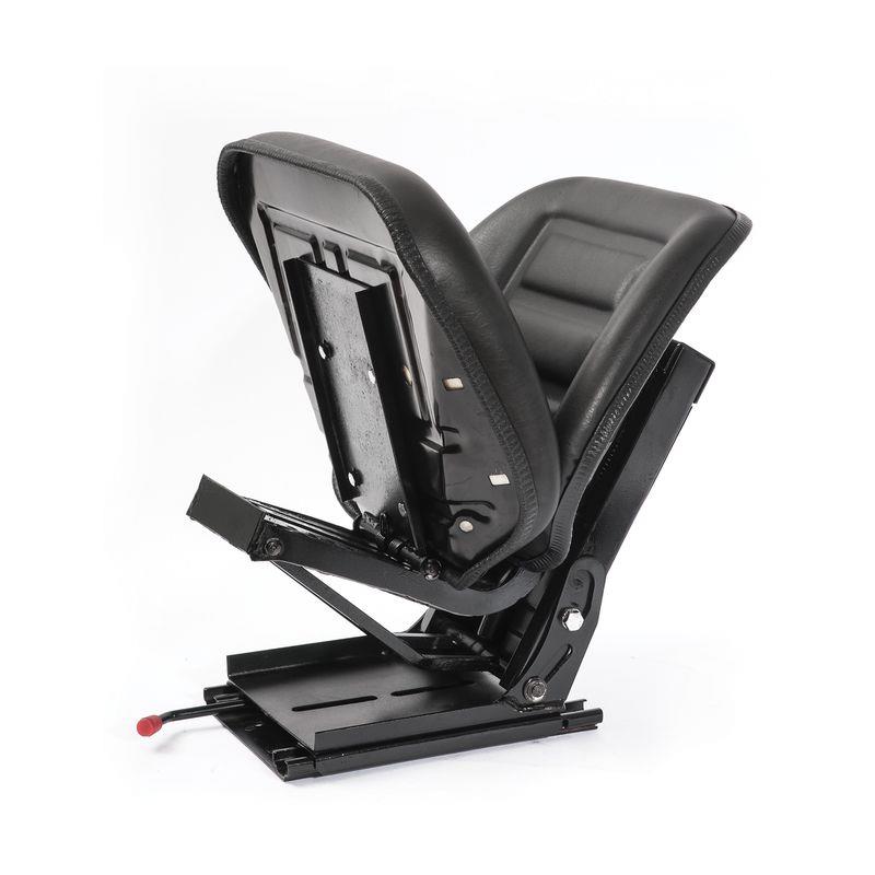 Universal tractor seat with foldable seating